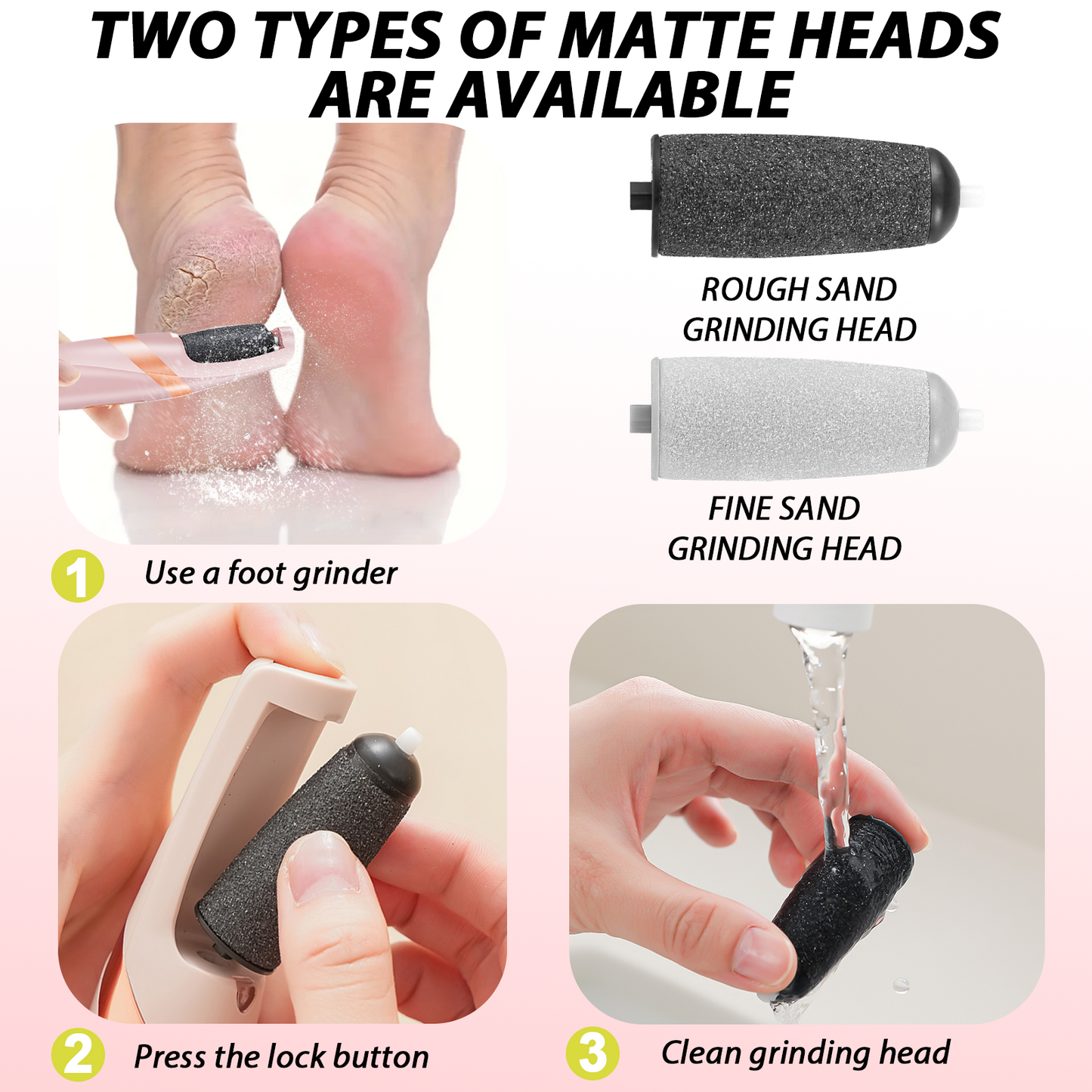 2 in 1 Pedicure Tools Foot Care Kit