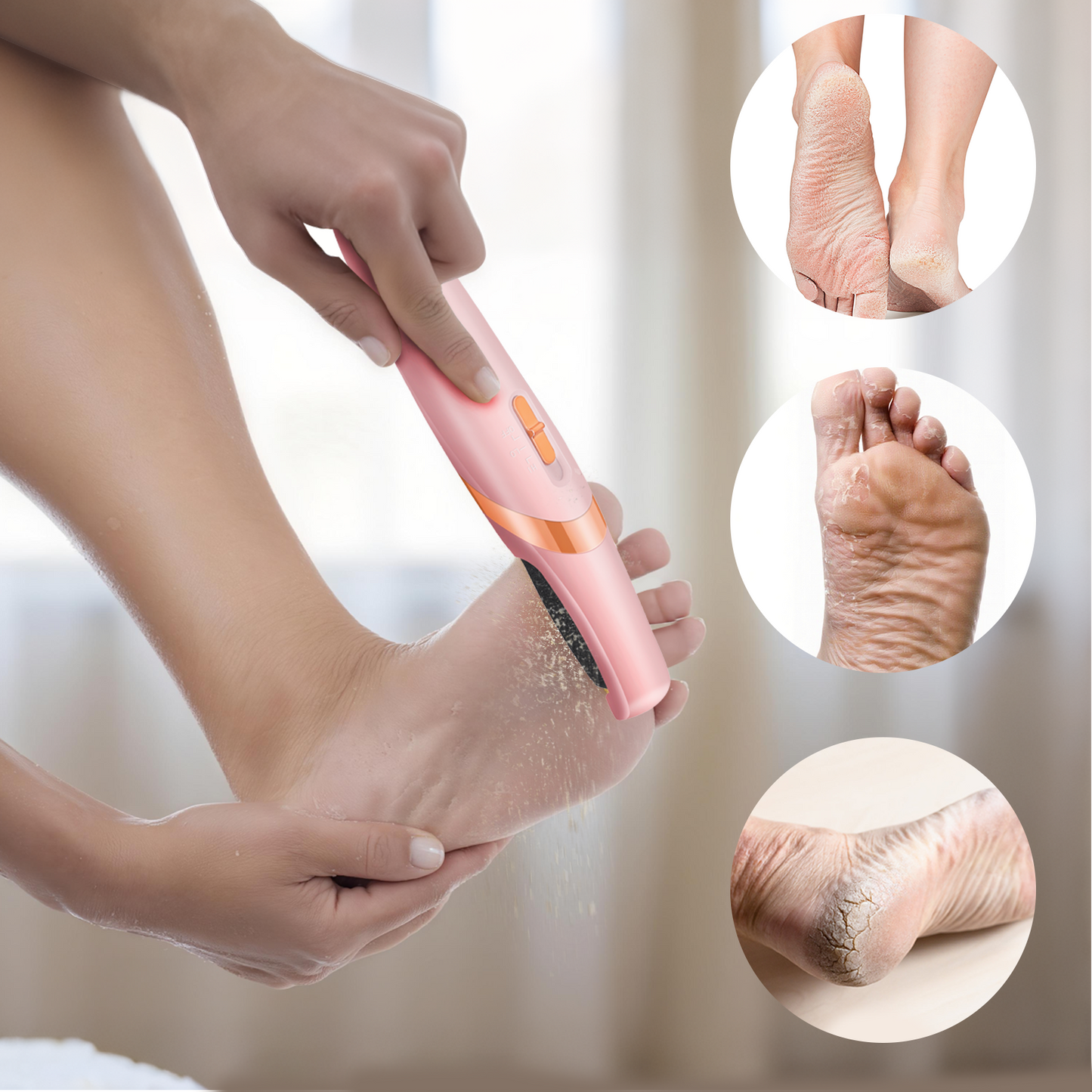 2 in 1 Pedicure Tools Foot Care Kit